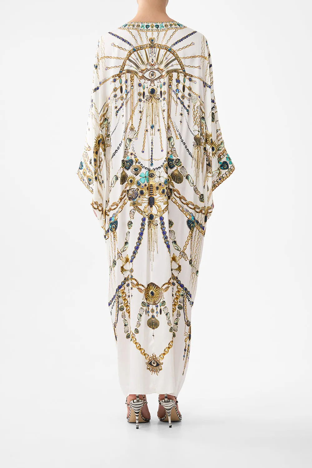 PIERCED V NECK KAFTAN CHAIN GANG sold by Camilla product image thumbnail 2