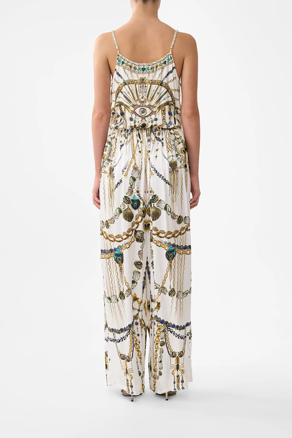 SHOESTRING STRAP JUMPSUIT CHAIN GANG sold by Camilla product image thumbnail 2