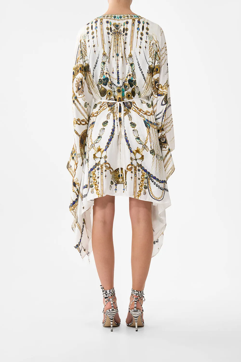 SHORT KAFTAN WITH WAIST TAB CHAIN GANG sold by Camilla product image thumbnail 2