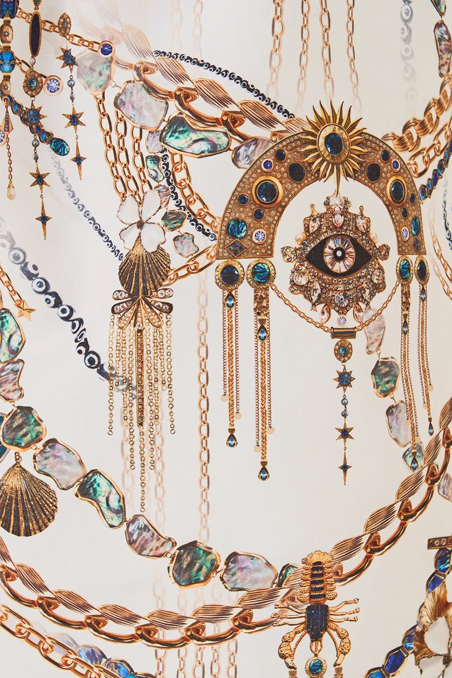 MID LENGTH BOARDSHORT WITH ELASTIC WAIST CHAIN GANG sold by Camilla product image thumbnail 3