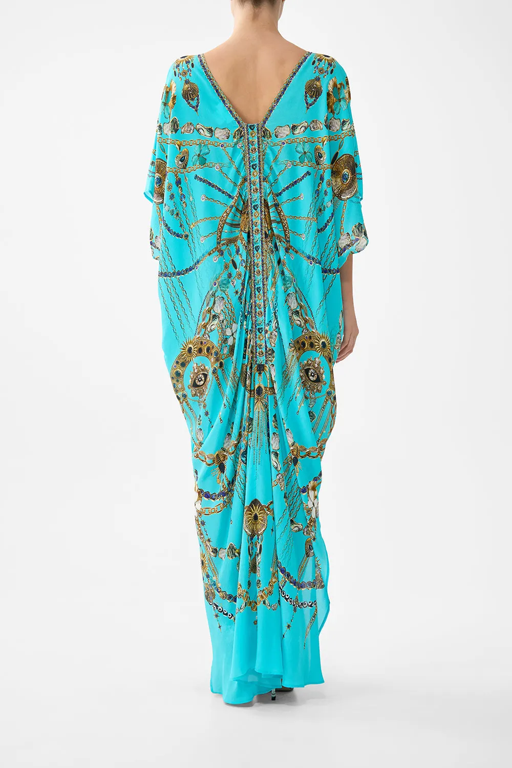 KAFTAN WITH FRONT TAB DETAIL TOTEMS AND TREASURES sold by Camilla product image thumbnail 2