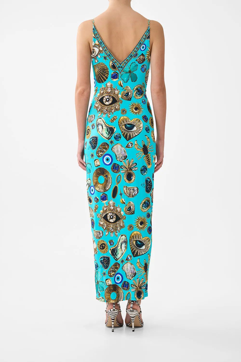 STRAPPY DRESS WITH TWIST FRONT TOTEMS AND TREASURES sold by Camilla product image thumbnail 2