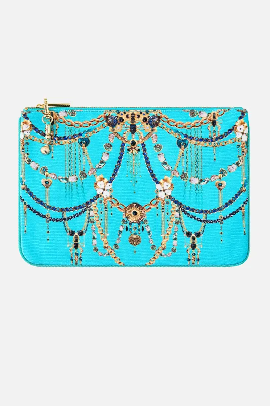 SMALL CANVAS CLUTCH TOTEMS AND TREASURES sold by Camilla