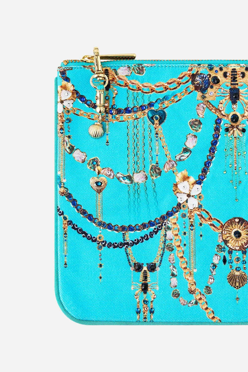 SMALL CANVAS CLUTCH TOTEMS AND TREASURES sold by Camilla product image thumbnail 3