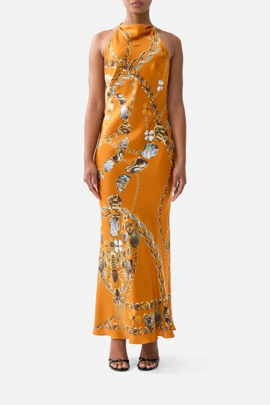 HALTER CHAIN SLIP DRESS TALISMANS OF TURKIYE sold by Camilla