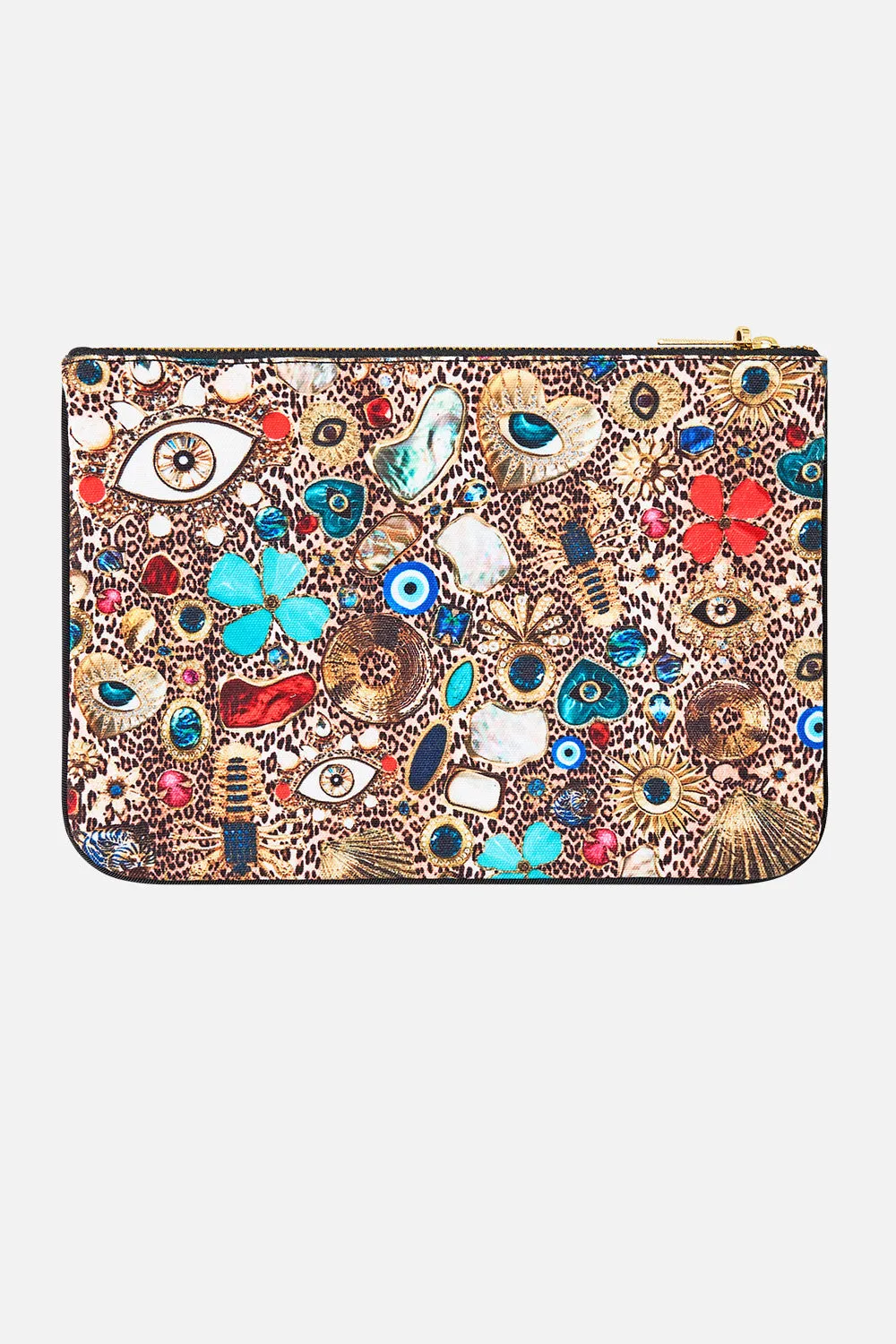 SMALL CANVAS CLUTCH NAZAR NIRVANA sold by Camilla product image thumbnail 2
