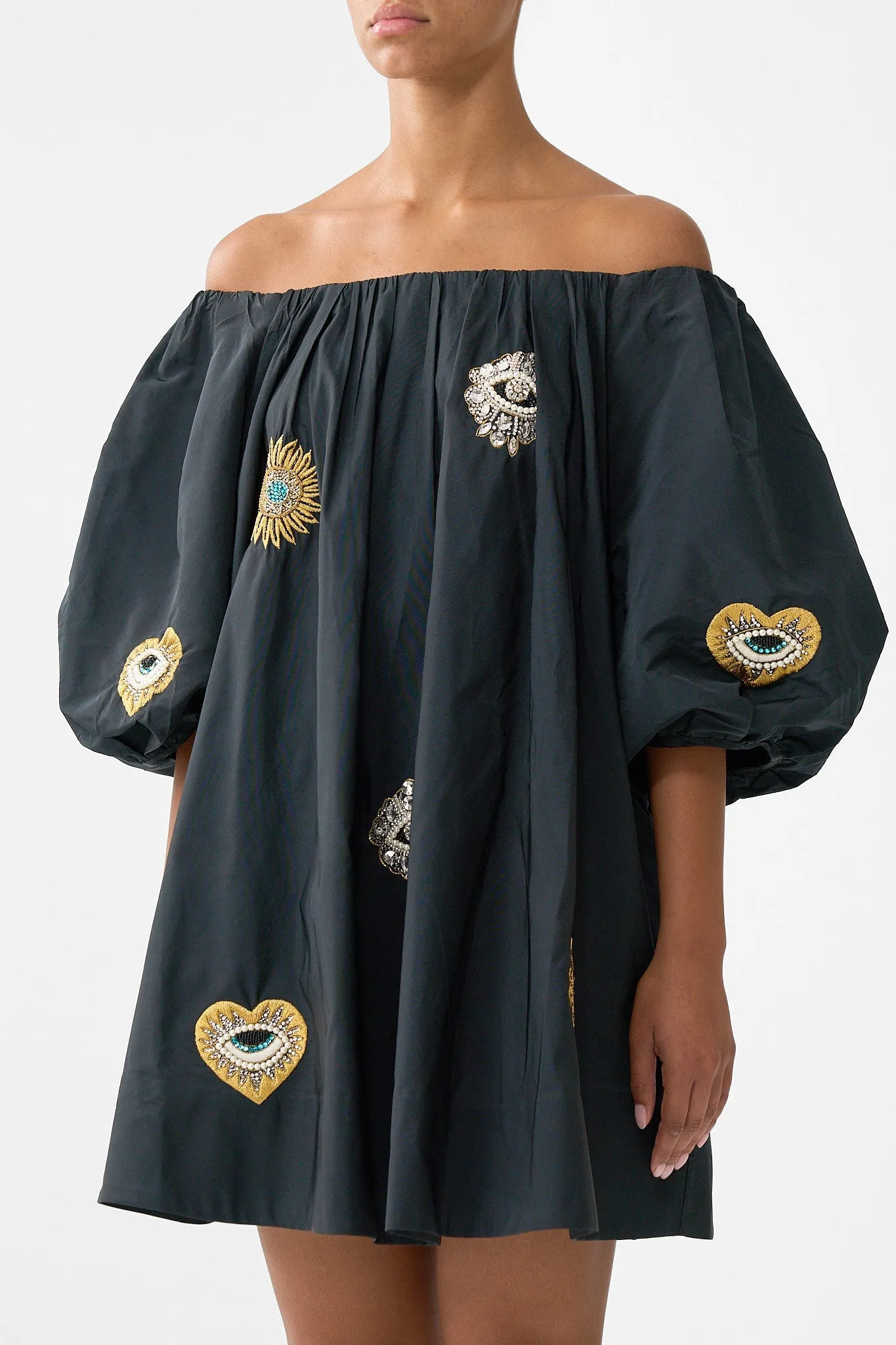 OFF SHOULDER PUFF DRESS AMULETS AND ALCHEMY sold by Camilla product image thumbnail 4