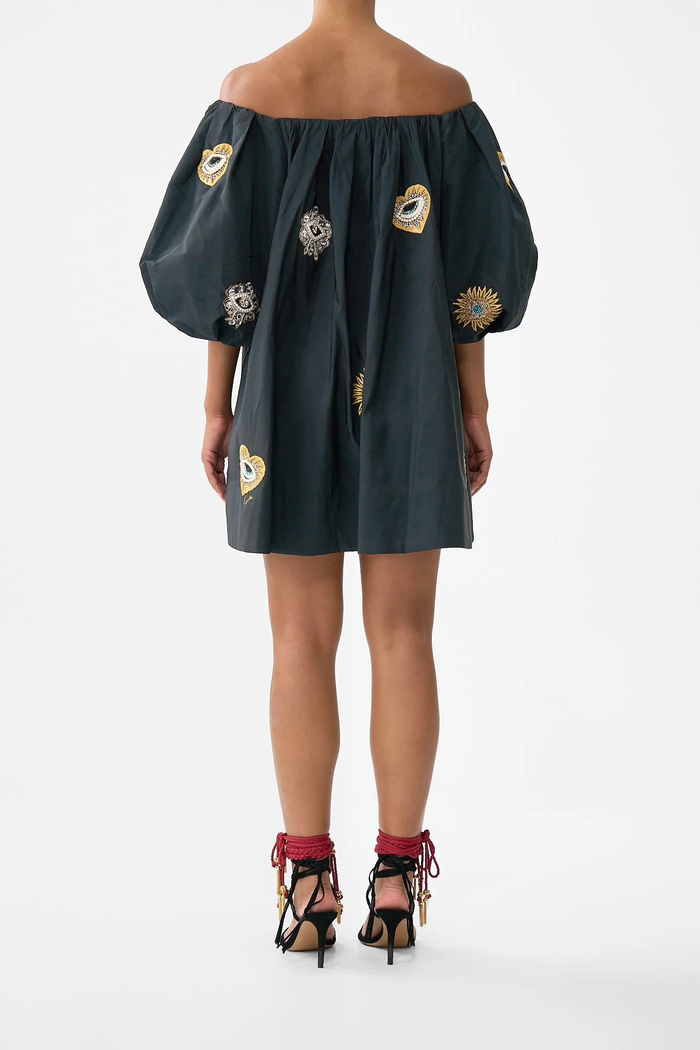 OFF SHOULDER PUFF DRESS AMULETS AND ALCHEMY sold by Camilla product image thumbnail 2