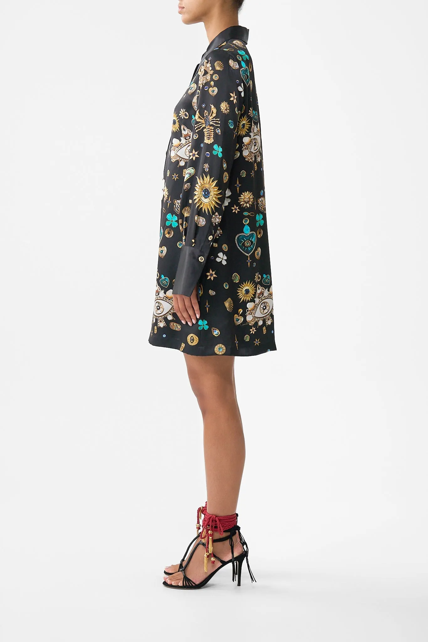 MINI SHIRT DRESS AMULETS AND ALCHEMY sold by Camilla product image thumbnail 3