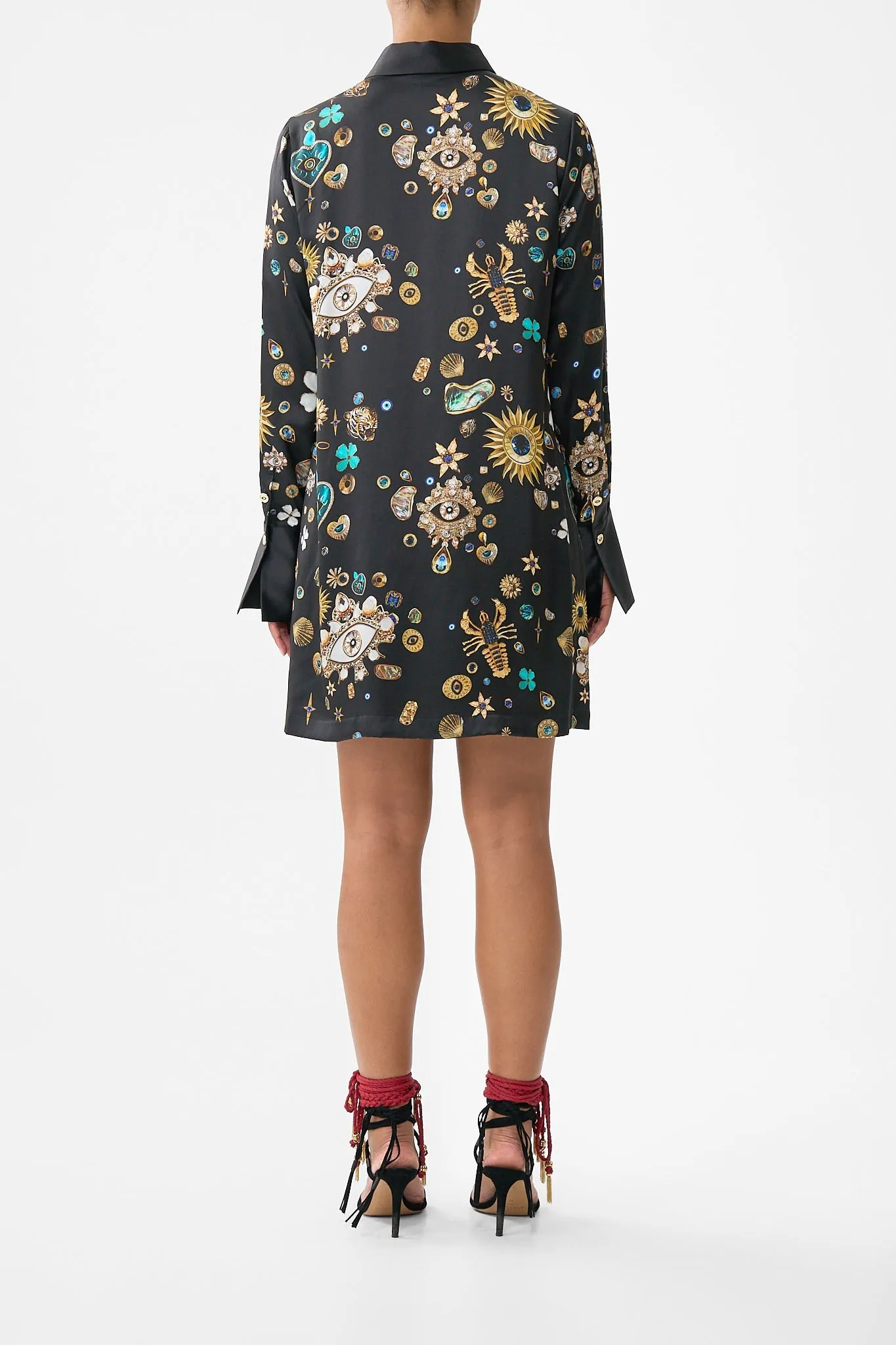 MINI SHIRT DRESS AMULETS AND ALCHEMY sold by Camilla product image thumbnail 2