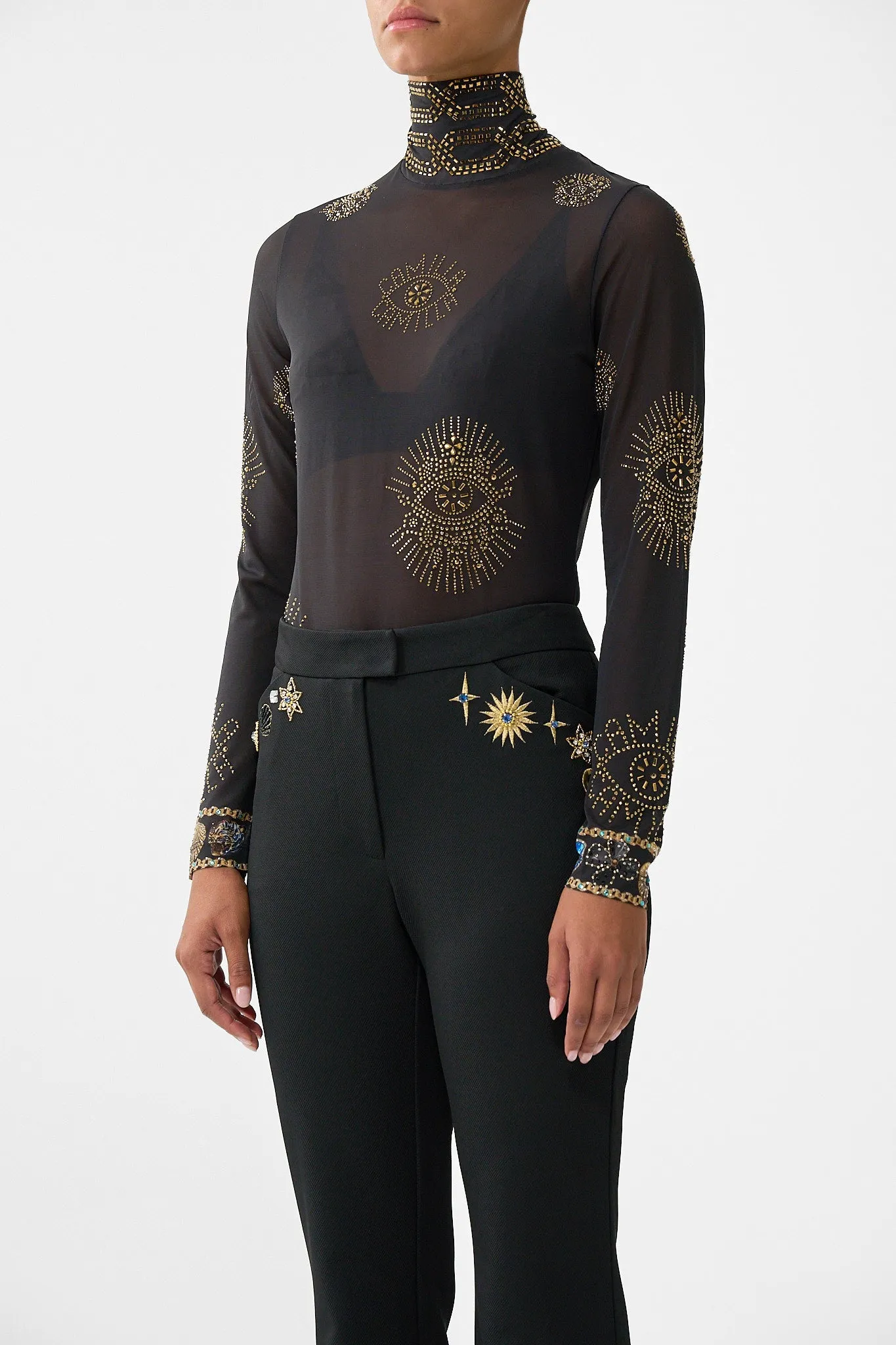 MESH TURTLE NECK AMULETS AND ALCHEMY sold by Camilla product image thumbnail 4