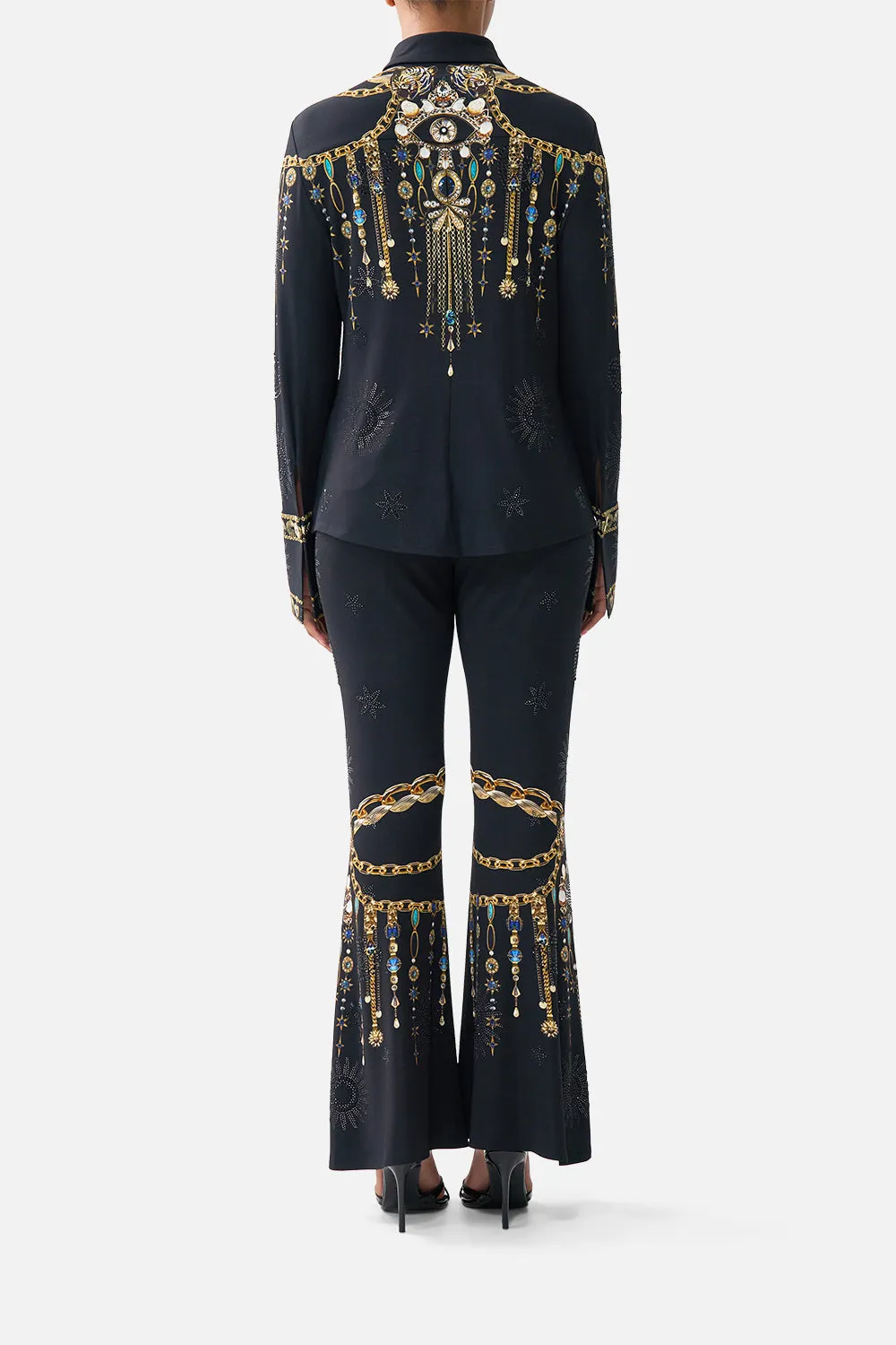 FITTED JERSEY SHIRT AMULETS AND ALCHEMY sold by Camilla product image thumbnail 2