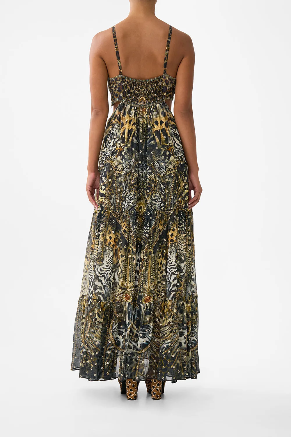 GATHERED CUT OUT DRESS FELINE FOLKLORE sold by Camilla product image thumbnail 2