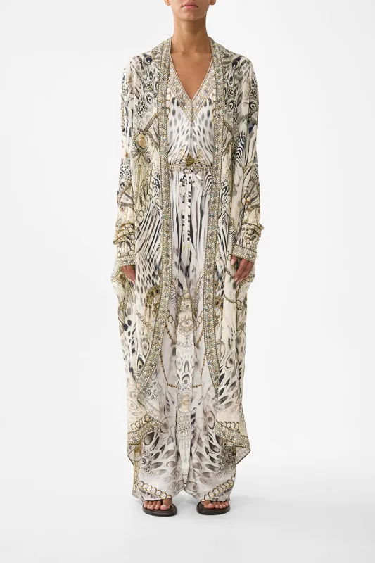 LONG CASUAL JACKET WITH POCKETS LADY LIONHEART sold by Camilla