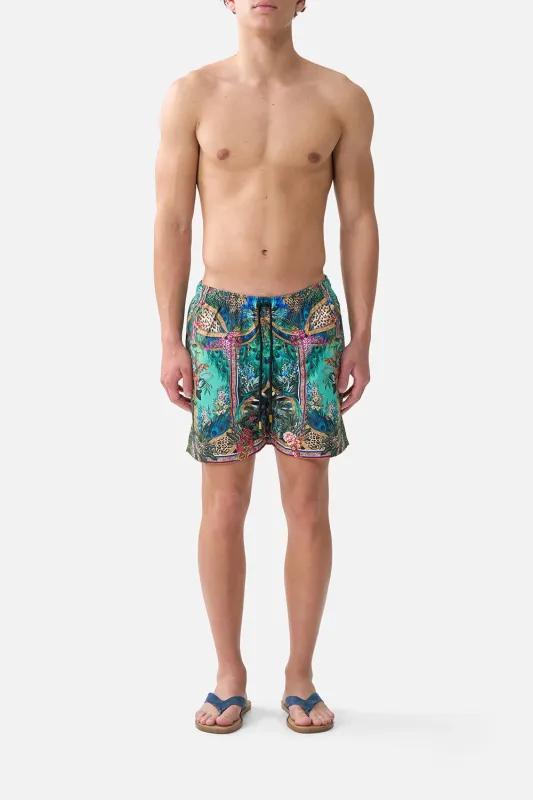 MID LENGTH BOARDSHORT WITH ELASTIC WAIST ANIMAL ALCHEMY sold by Camilla