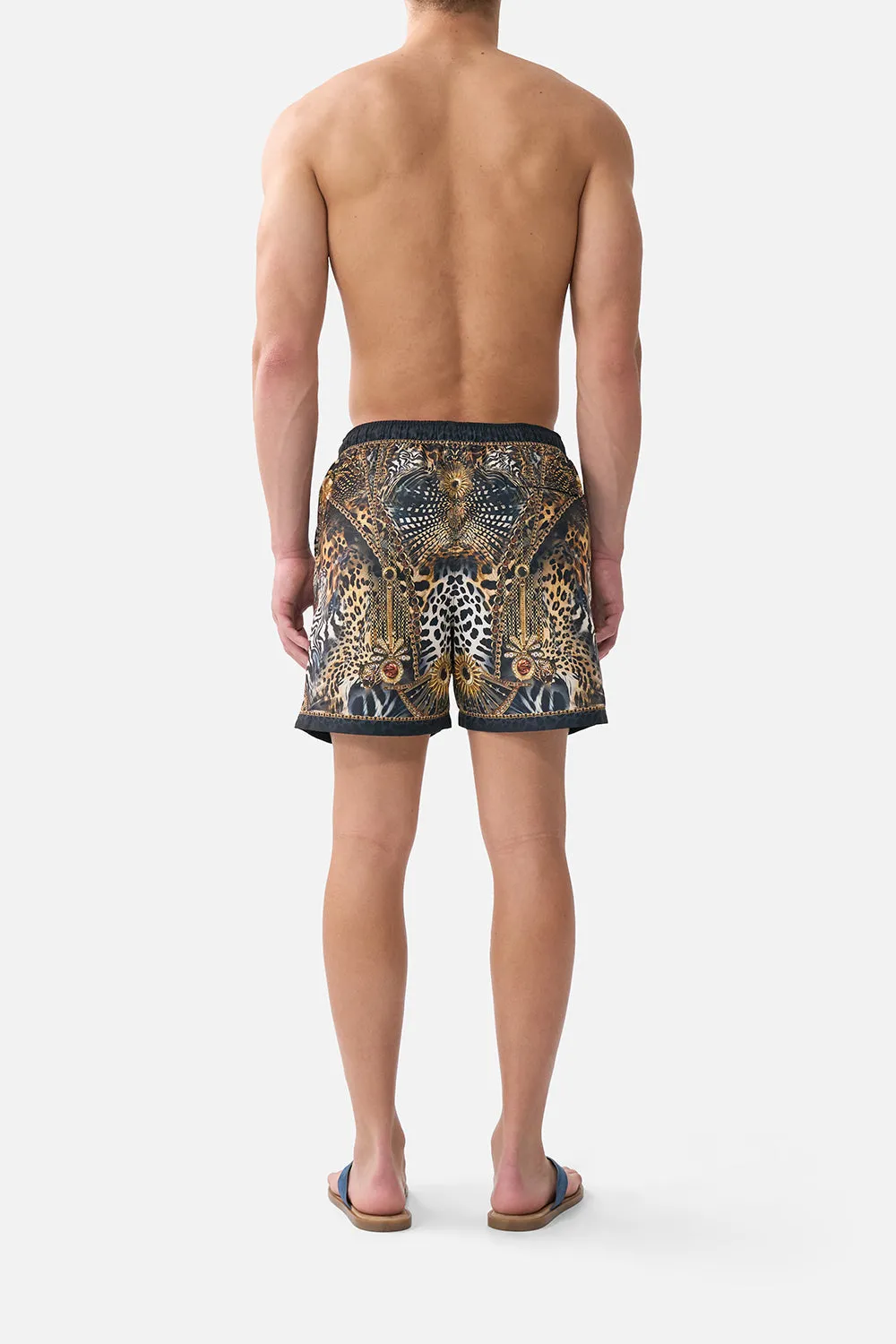MID LENGTH BOARDSHORT WITH ELASTIC WAIST FELINE FOLKLORE sold by Camilla product image thumbnail 2