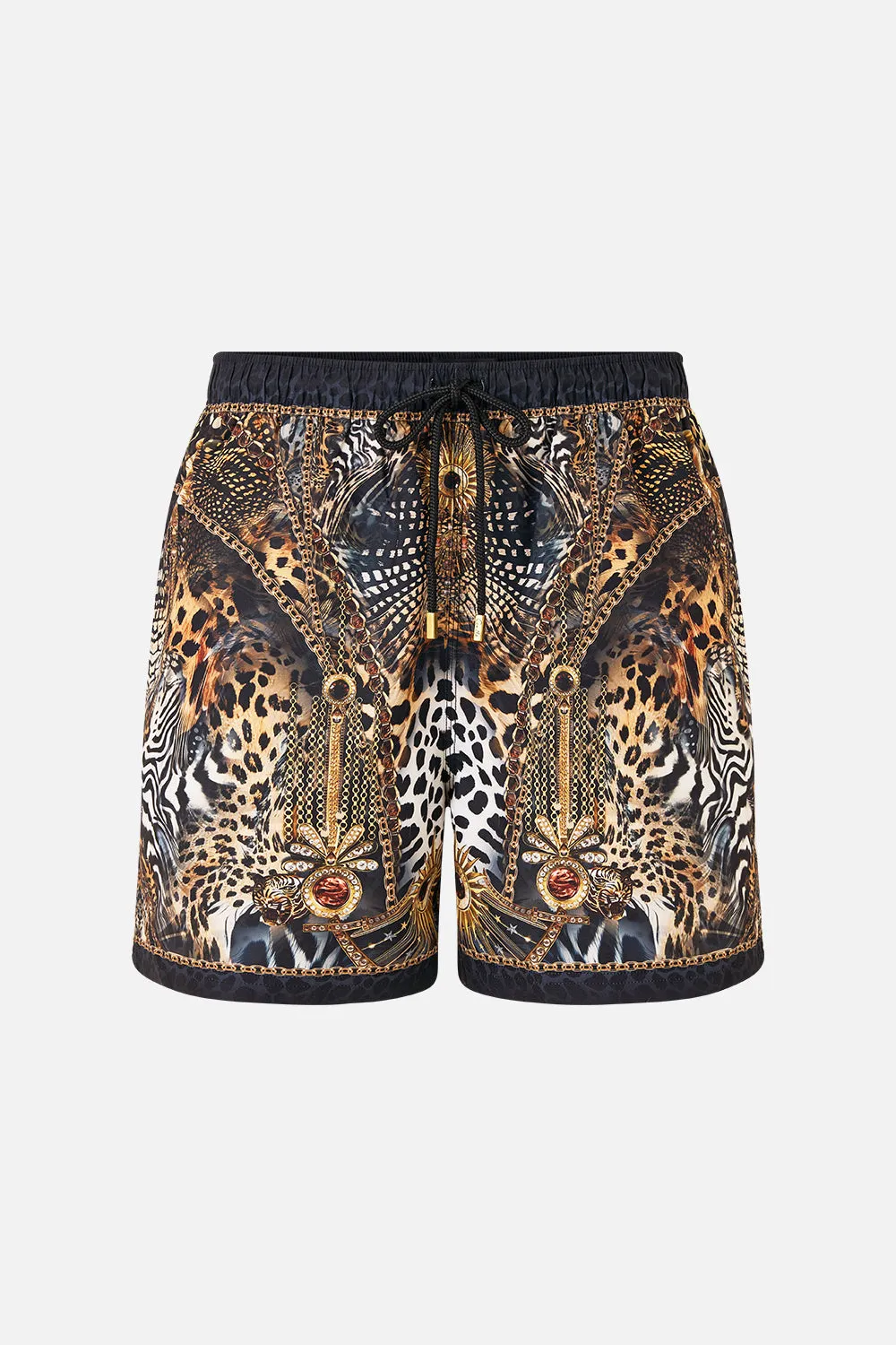 MID LENGTH BOARDSHORT WITH ELASTIC WAIST FELINE FOLKLORE sold by Camilla product image thumbnail 3