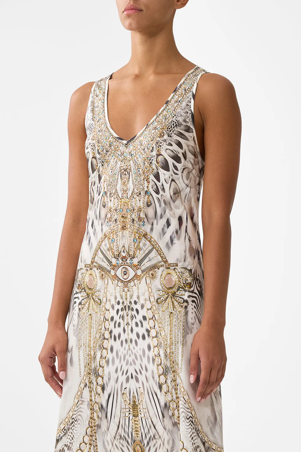 BIAS CUT TANK DRESS LADY LIONHEART sold by Camilla product image thumbnail 4