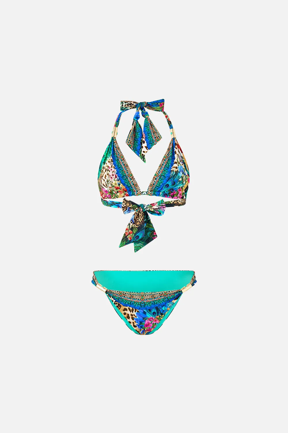 SOFT THICK TIE TRI BIKINI SET WITH TRIMS ANIMAL ALCHEMY sold by Camilla product image thumbnail 3