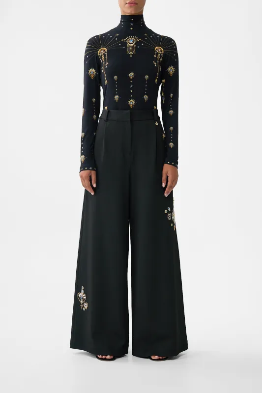 WIDE LEG WAISTED PANT AMULETS AND ALCHEMY sold by Camilla