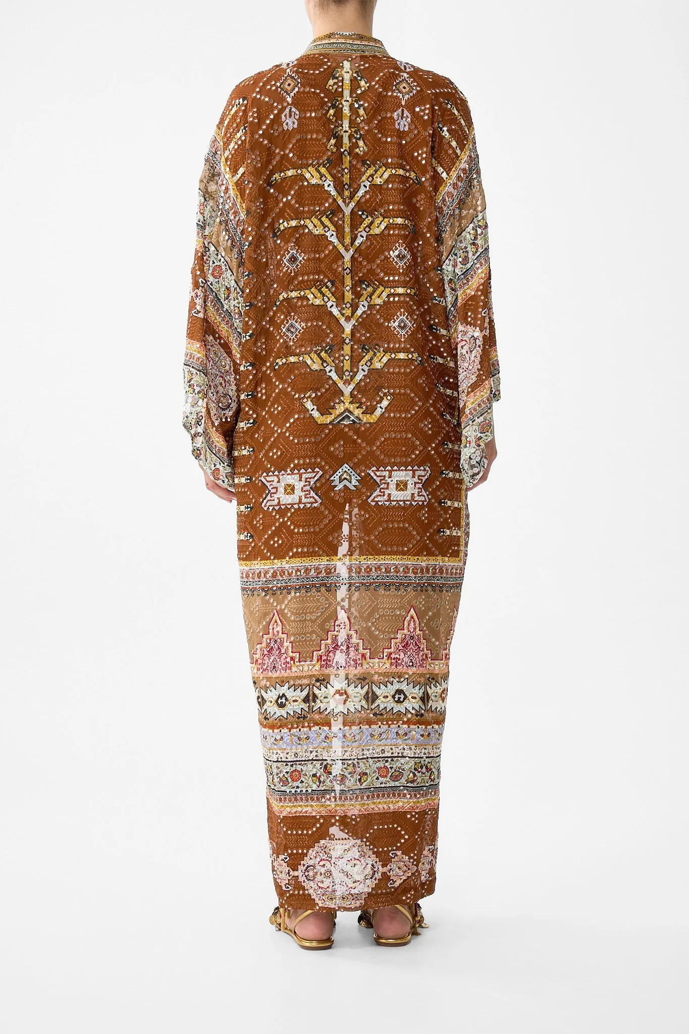 KIMONO LAYER WITH COLLAR FABRIC OF TIME sold by Camilla product image thumbnail 2