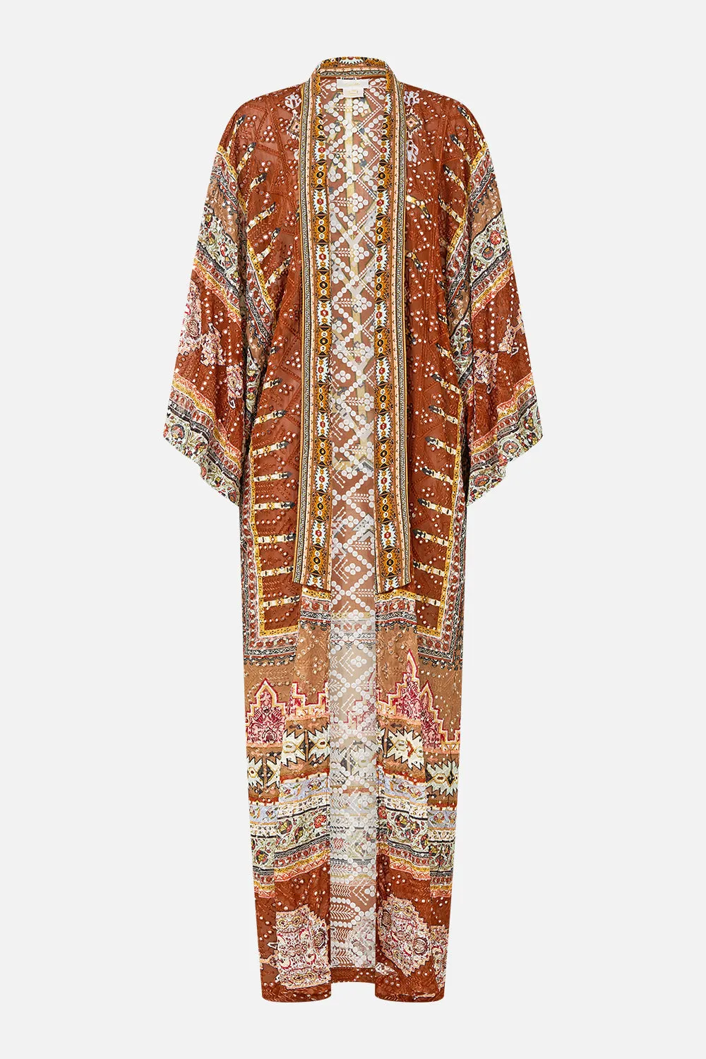 KIMONO LAYER WITH COLLAR FABRIC OF TIME sold by Camilla product image thumbnail 3