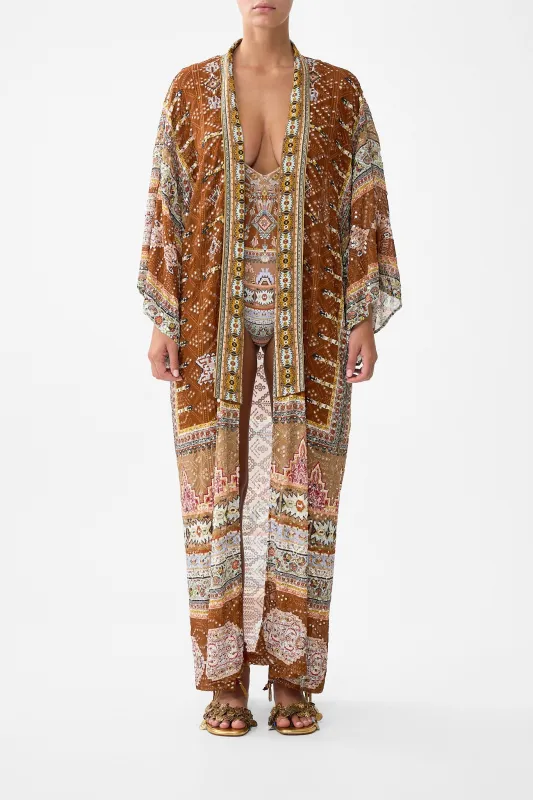 KIMONO LAYER WITH COLLAR FABRIC OF TIME sold by Camilla