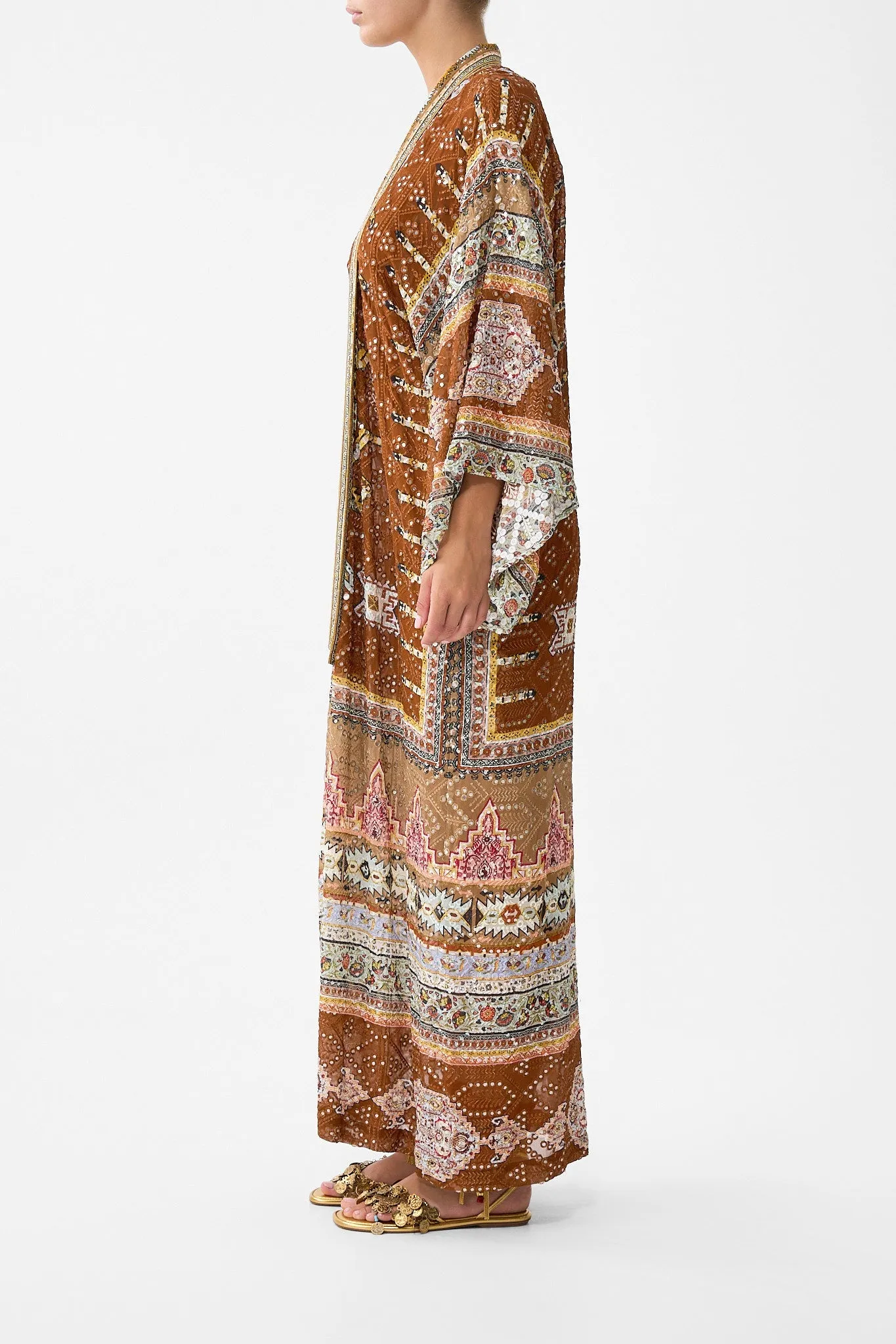 KIMONO LAYER WITH COLLAR FABRIC OF TIME sold by Camilla product image thumbnail 4