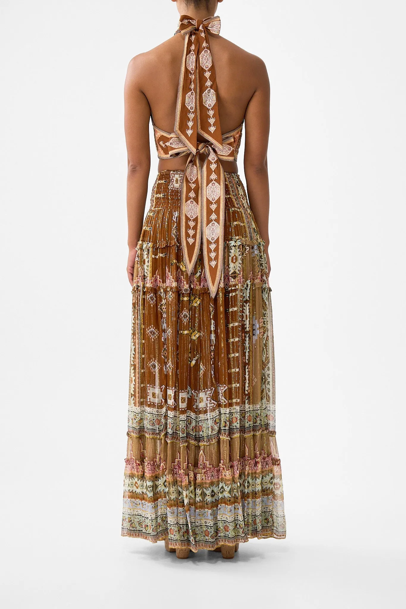 HALTER TIE BACK TOP FABRIC OF TIME sold by Camilla product image thumbnail 2