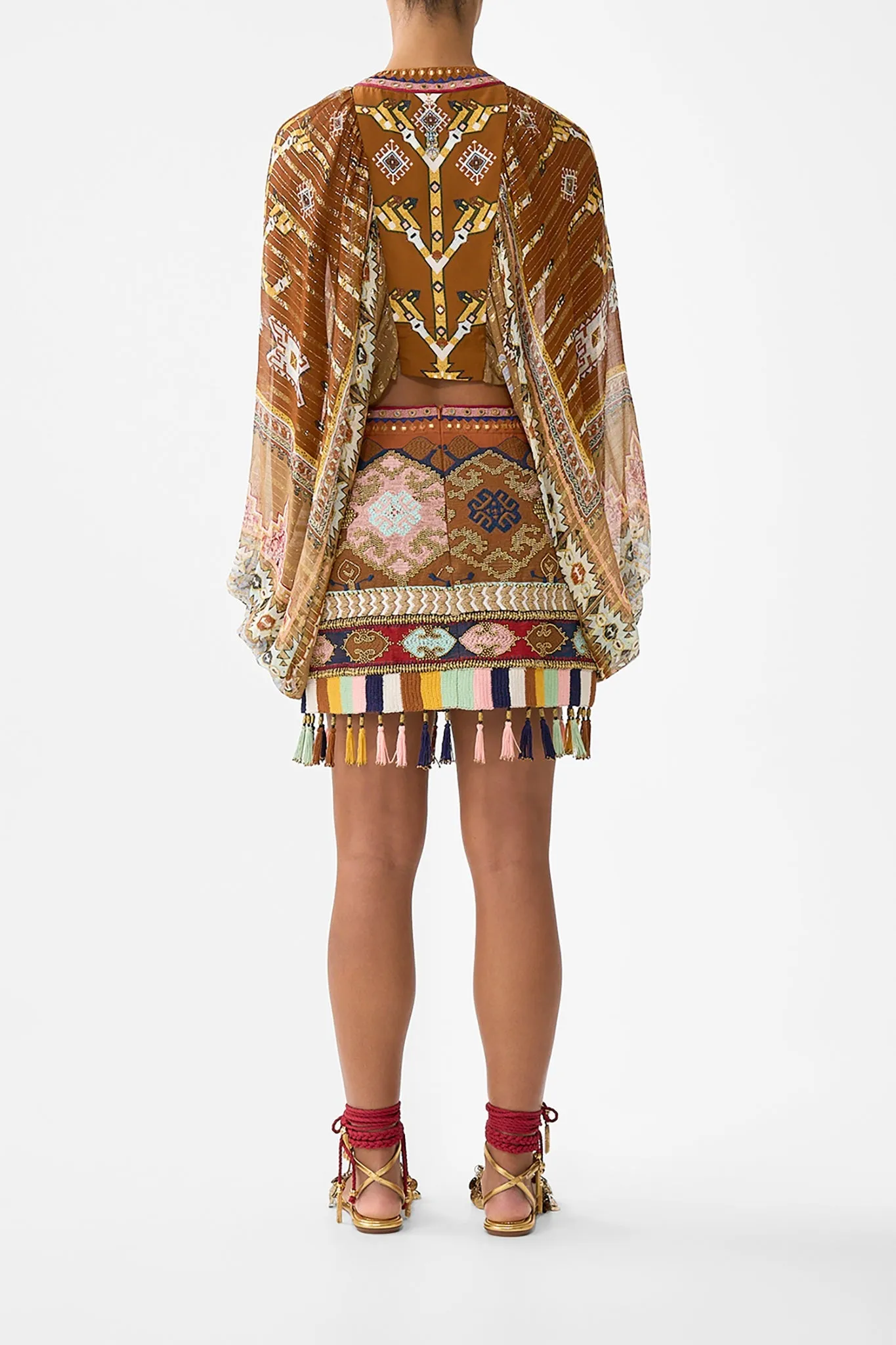 MINI SKIRT FABRIC OF TIME sold by Camilla product image thumbnail 2