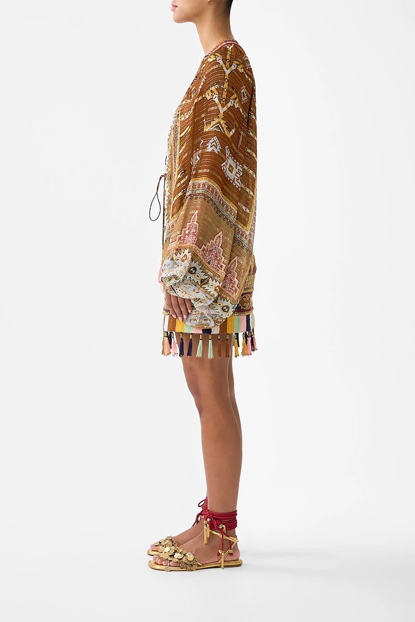 MINI SKIRT FABRIC OF TIME sold by Camilla product image thumbnail 3