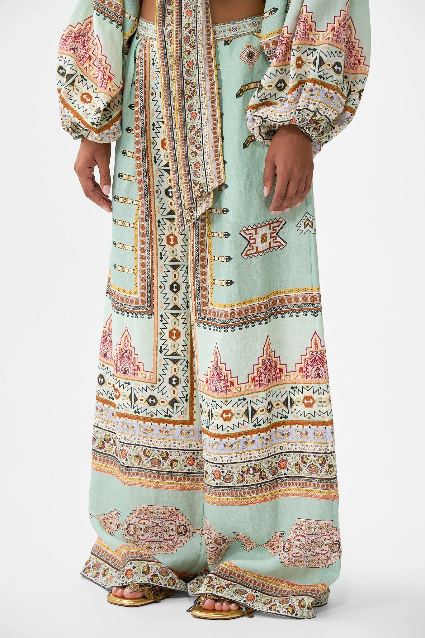 TUCK FRONT PANT LEGEND HAS IT sold by Camilla product image thumbnail 4