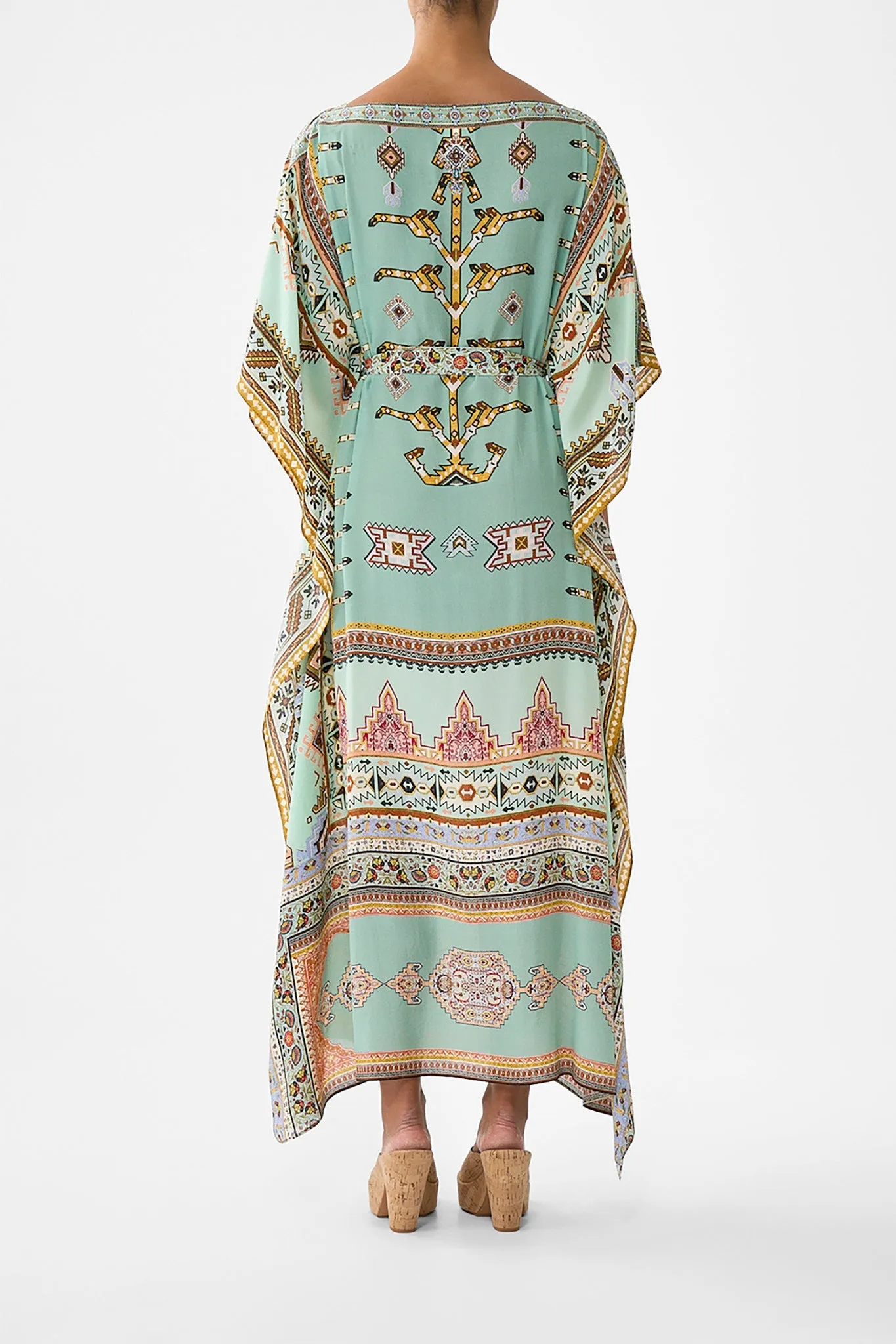 SCARF KAFTAN WITH TIE WAIST LEGEND HAS IT sold by Camilla product image thumbnail 2