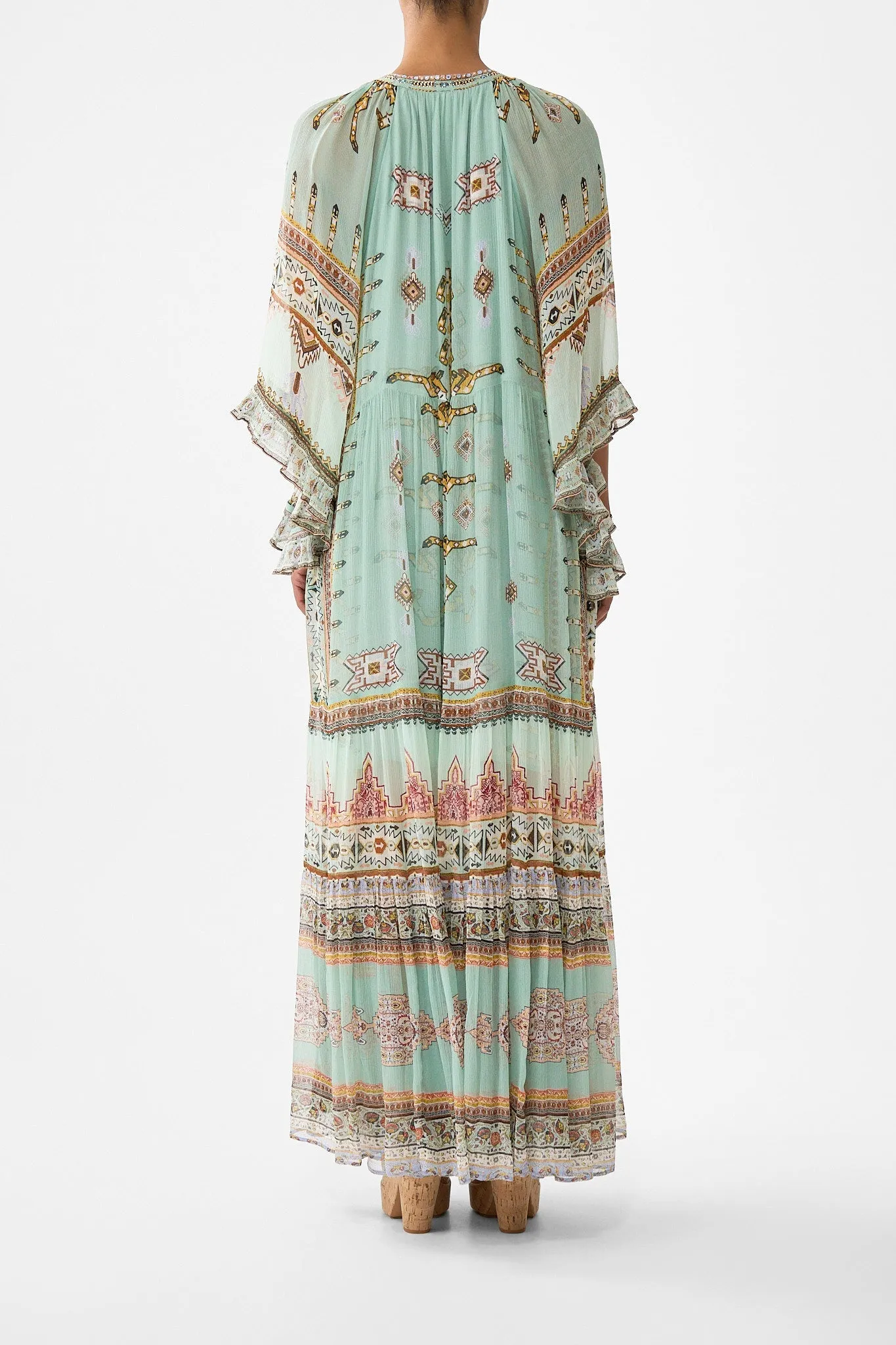 WIDE SLEEVE GATHERED DRESS LEGEND HAS IT sold by Camilla product image thumbnail 2