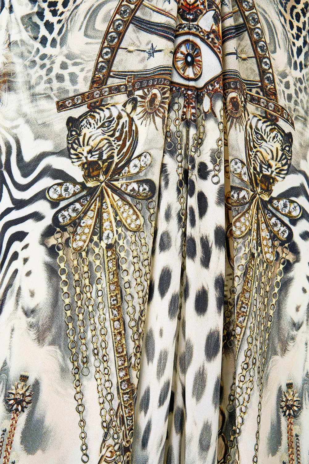 DRAPED PANT JUMPSUIT WITH HARDWARE LADY LIONHEART sold by Camilla product image thumbnail 3