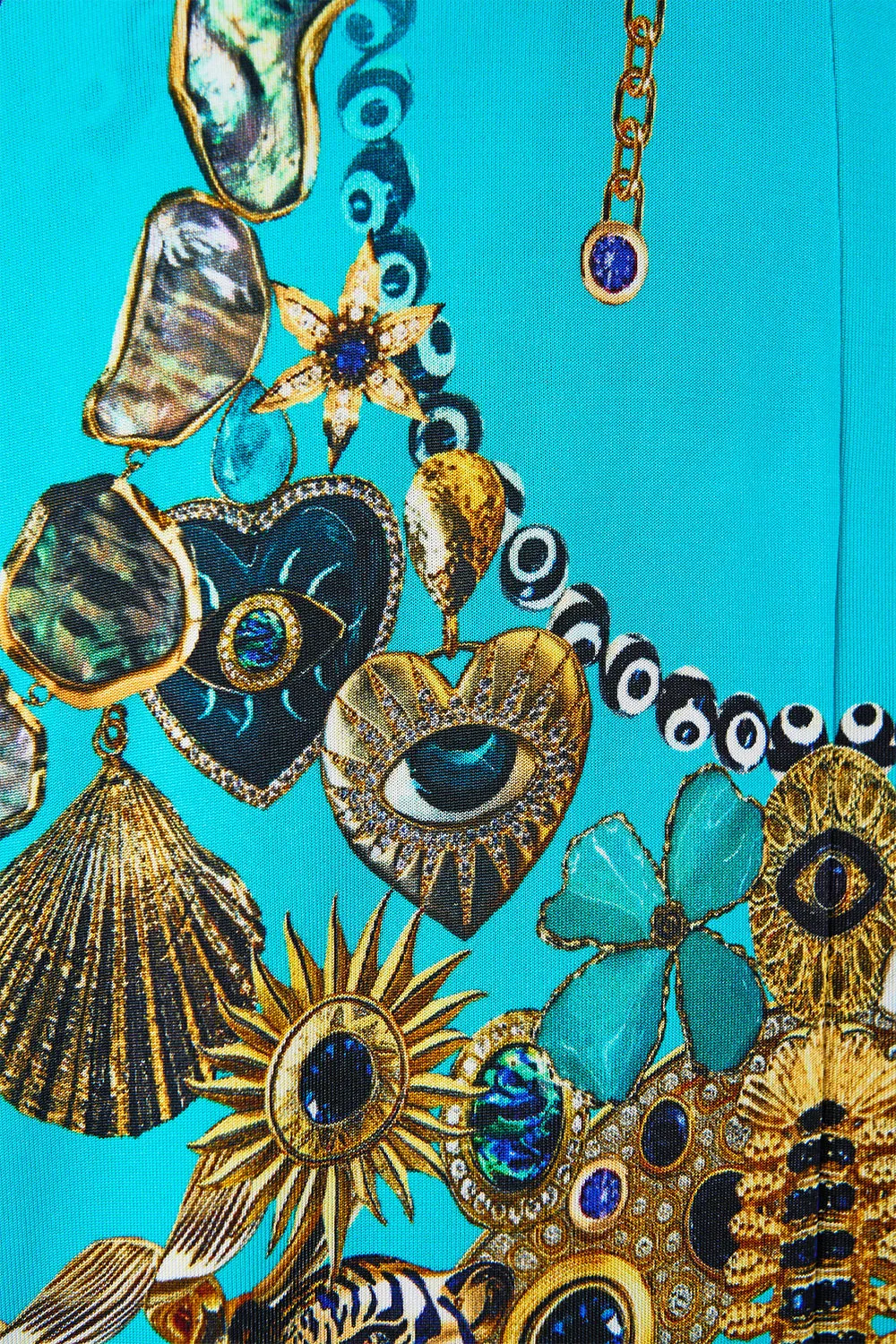 TUCK FRONT JERSEY DRESS TOTEMS AND TREASURES sold by Camilla product image thumbnail 3