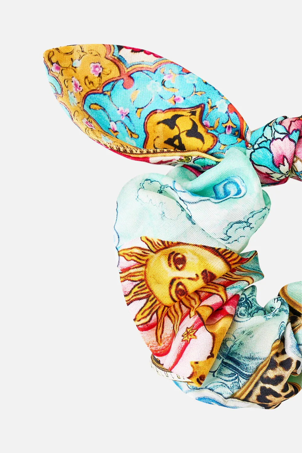 SCRUNCHIE WITH TIE MINIATURE MOMENTS sold by Camilla product image thumbnail 2