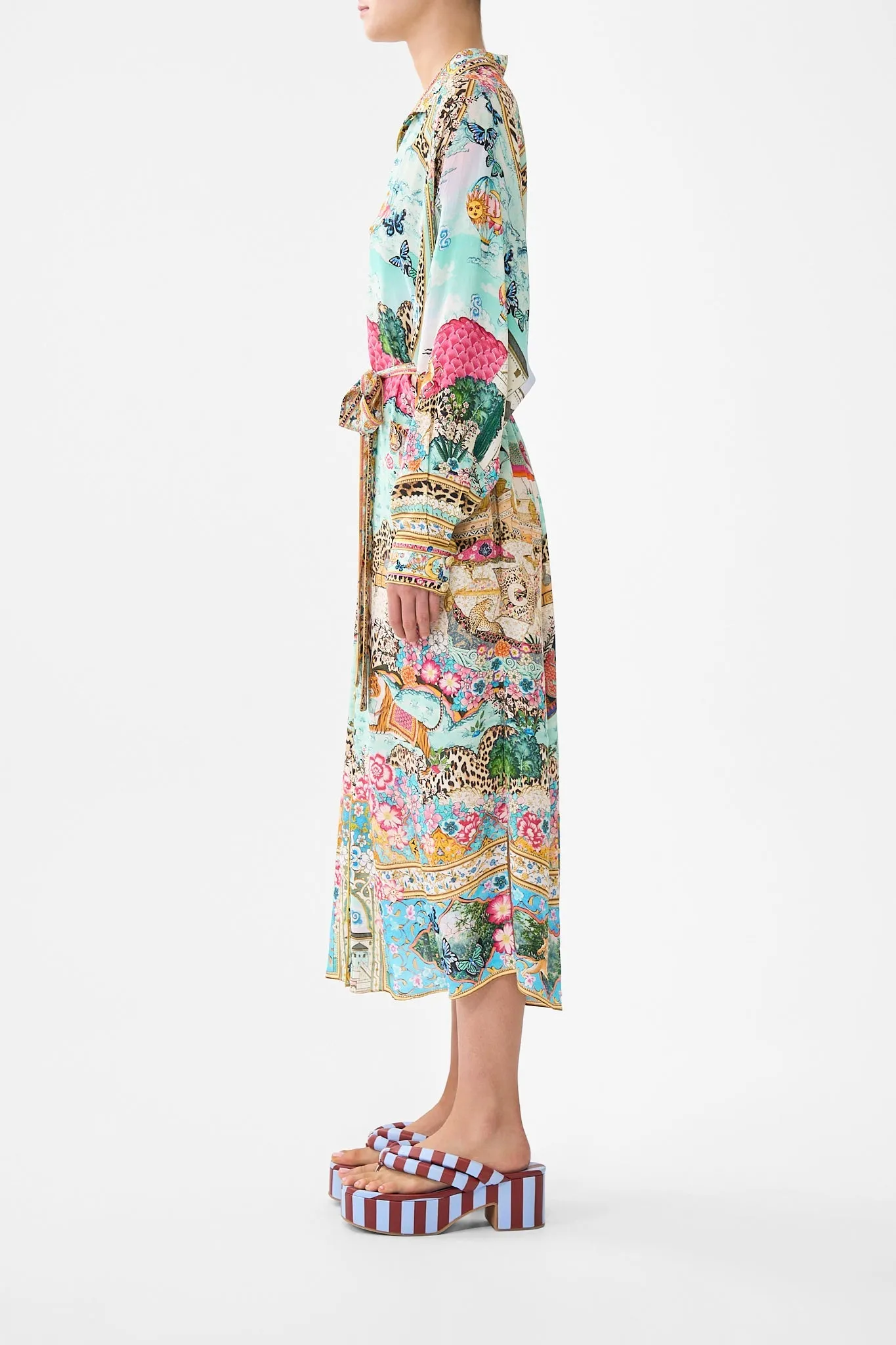 COLLARED BUTTON THROUGH DRESS MINIATURE MOMENTS sold by Camilla product image thumbnail 4