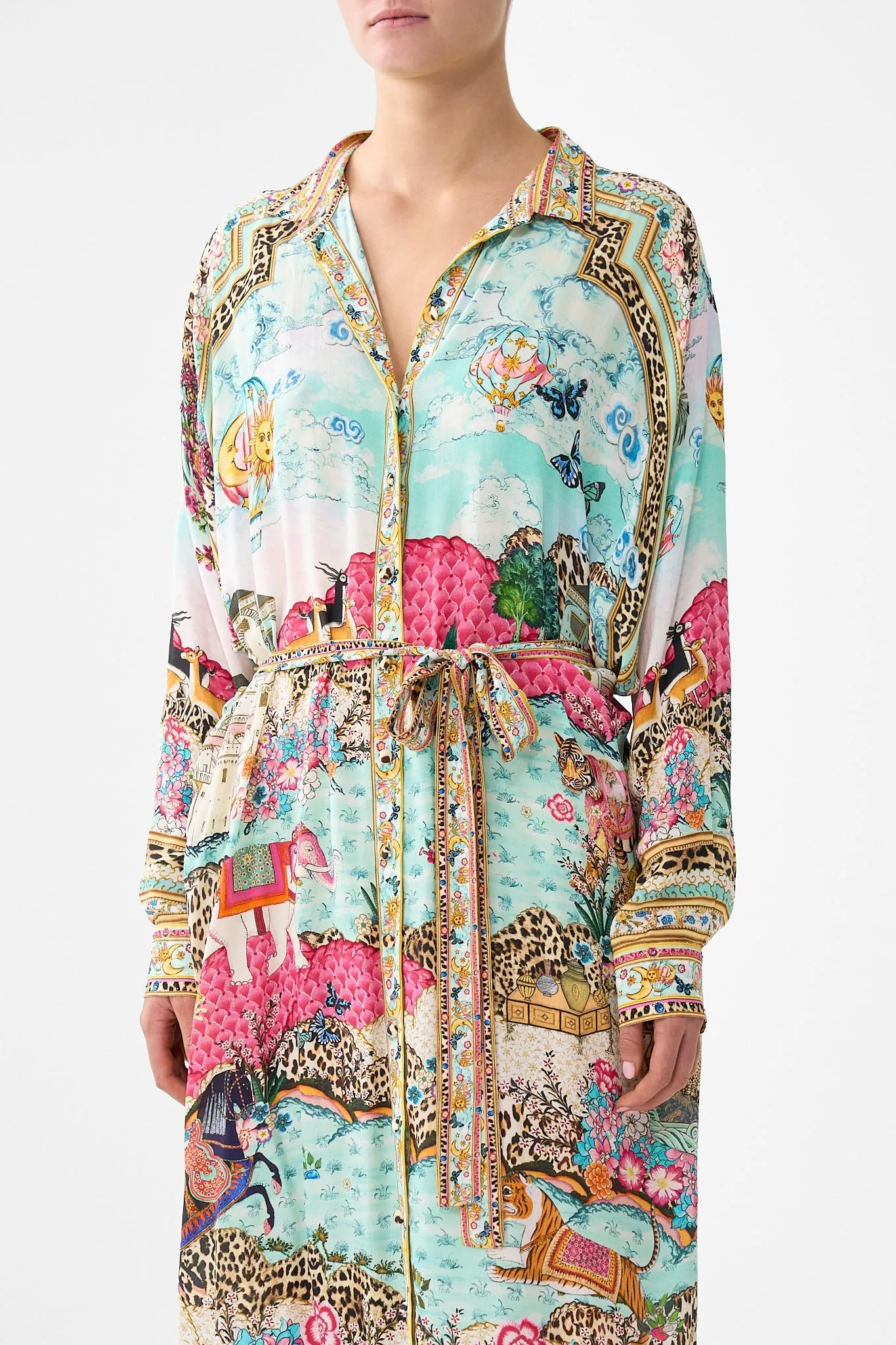 COLLARED BUTTON THROUGH DRESS MINIATURE MOMENTS sold by Camilla product image thumbnail 5