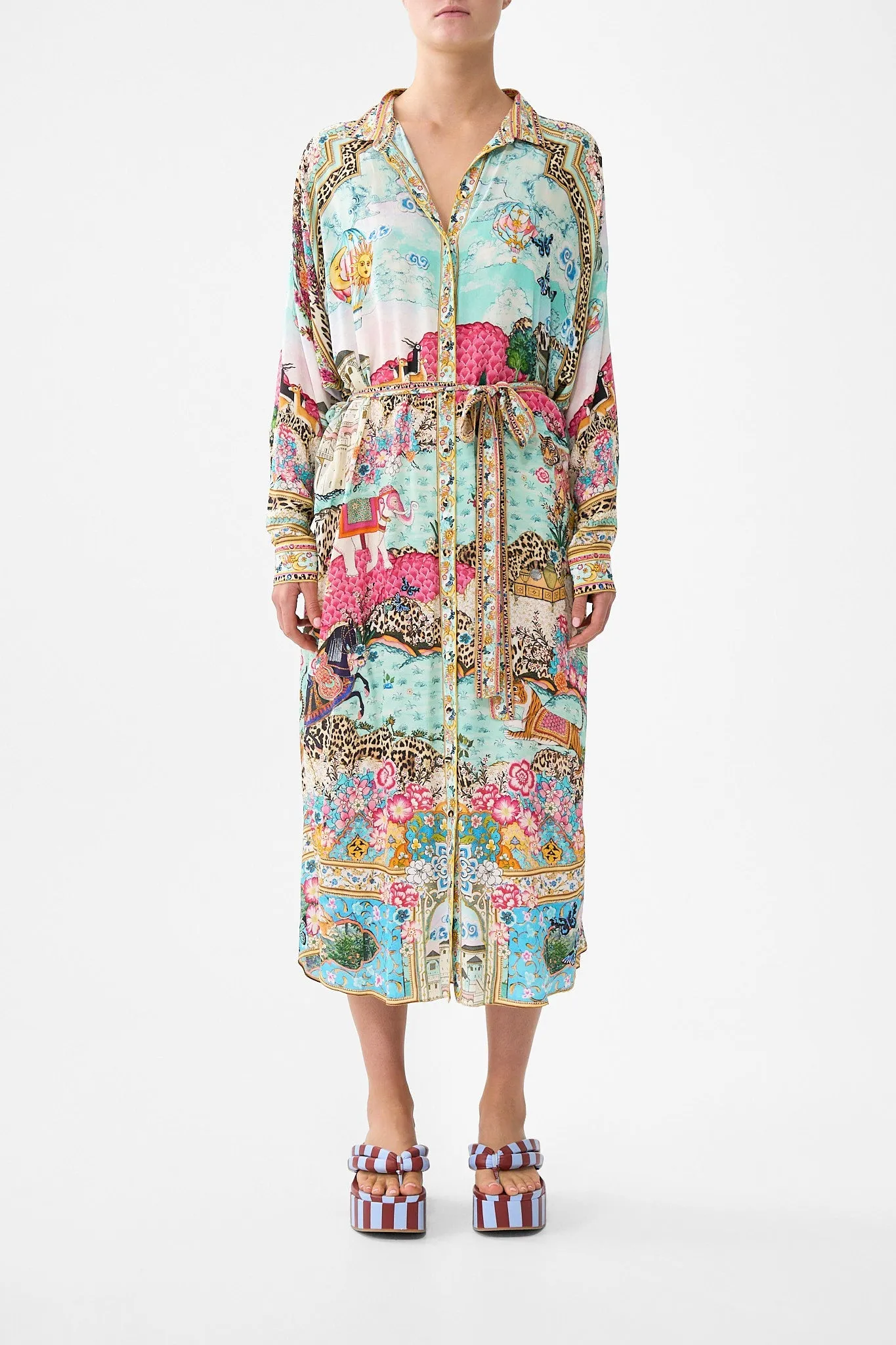 COLLARED BUTTON THROUGH DRESS MINIATURE MOMENTS sold by Camilla