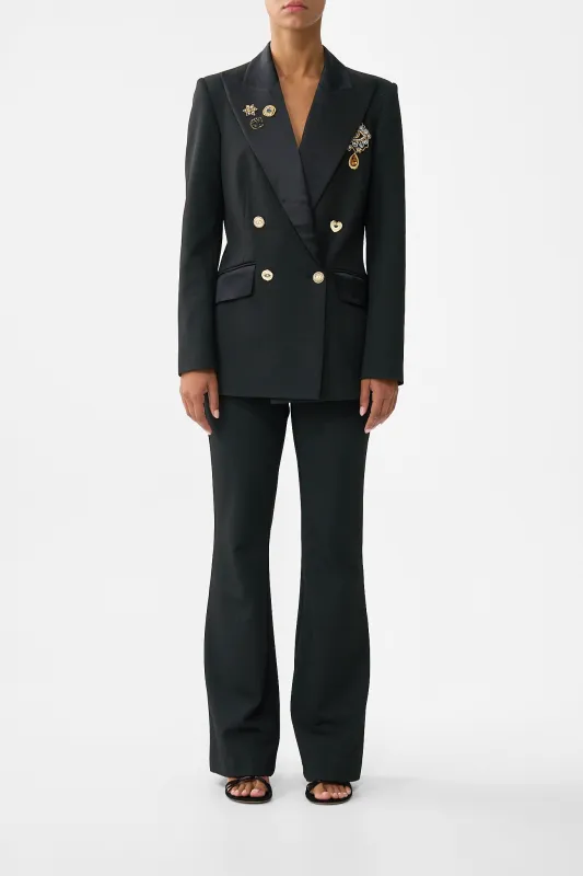 DOUBLE BREASTED SUIT JACKET AMULETS AND ALCHEMY made by Camilla