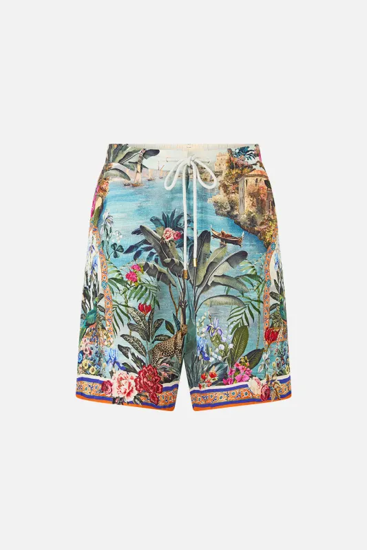 LONG WALK SHORT WITH ELASTIC BACK BODRUM BOTANICALS sold by Camilla