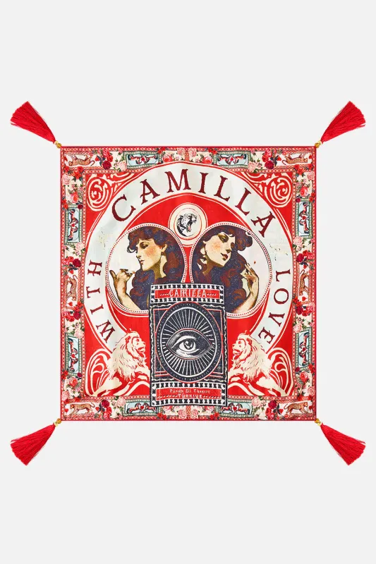 LARGE SQUARE CUSHION HIGH CLASS HOOKAH made by Camilla