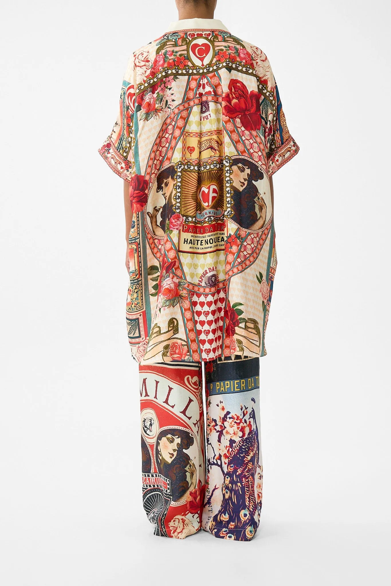 BUTTON FRONT LOUNGE PANT HIGH CLASS HOOKAH sold by Camilla product image thumbnail 2