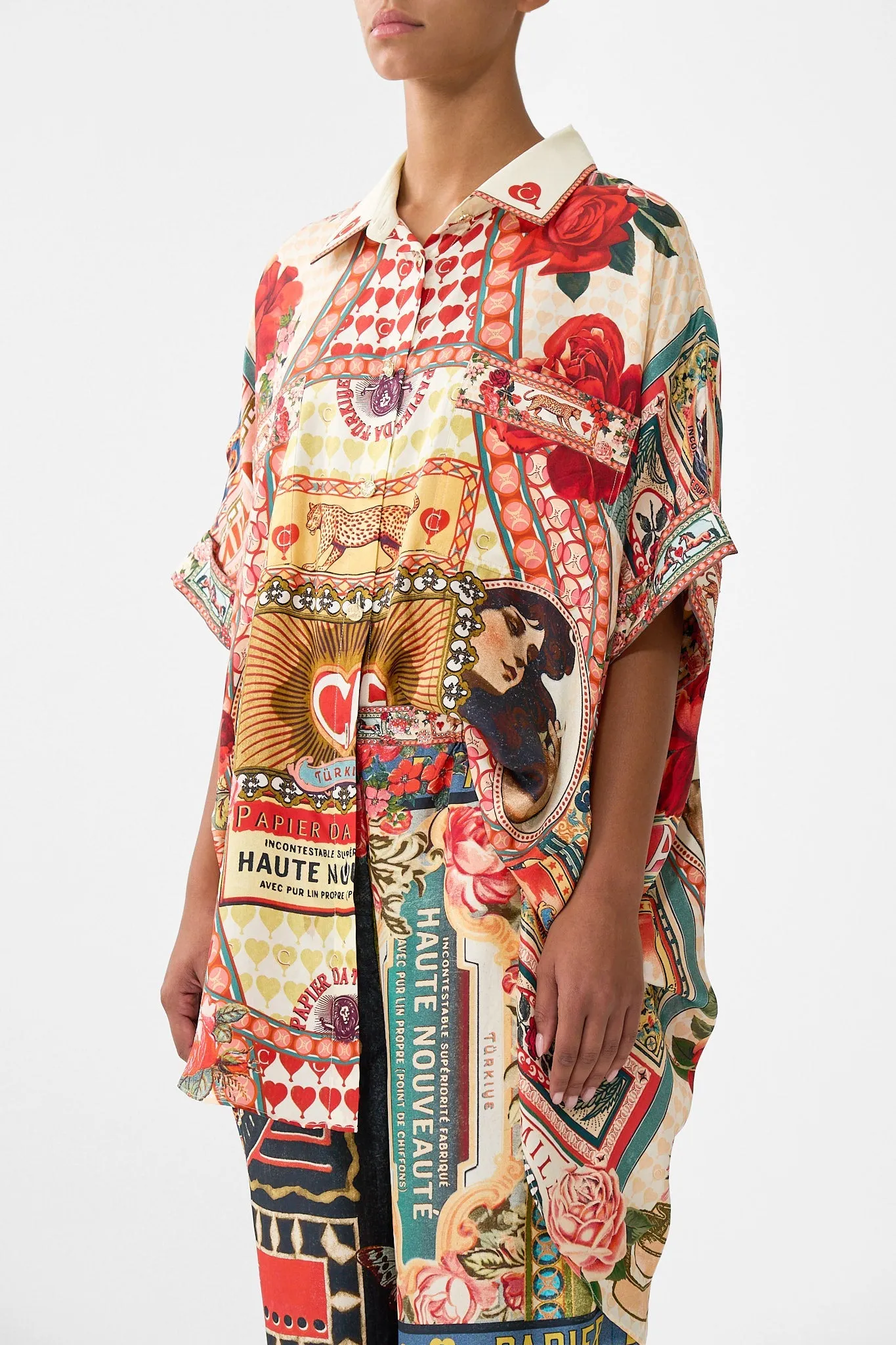 OVERSIZED POCKET TUNIC HIGH CLASS HOOKAH sold by Camilla product image thumbnail 5