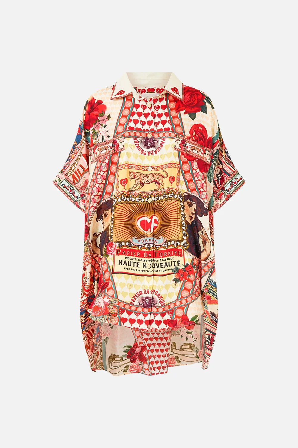 OVERSIZED POCKET TUNIC HIGH CLASS HOOKAH sold by Camilla product image thumbnail 3