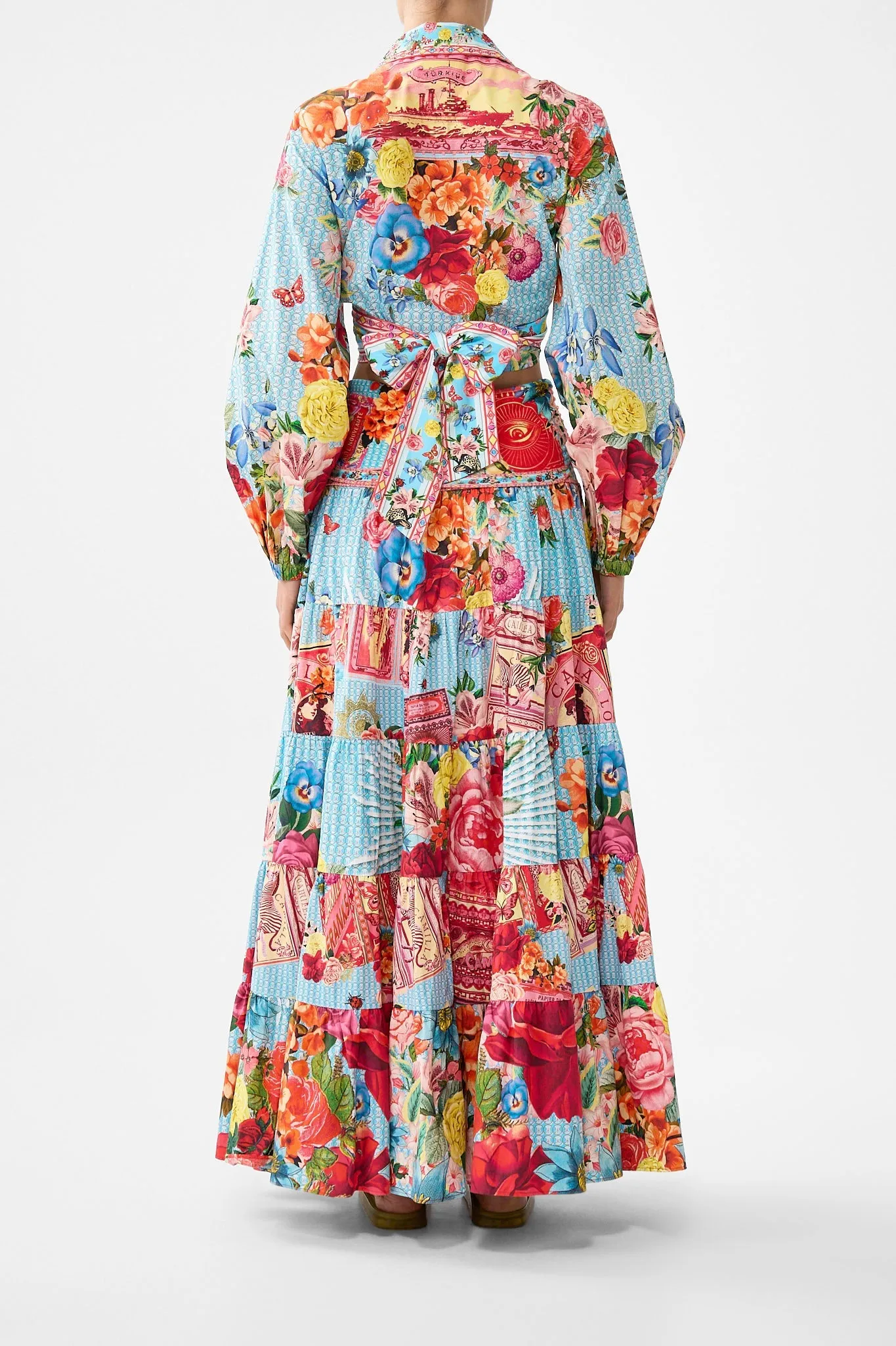 CROPPED WRAP SHIRT PAPERS AND CURIOUS CAPERS sold by Camilla product image thumbnail 2