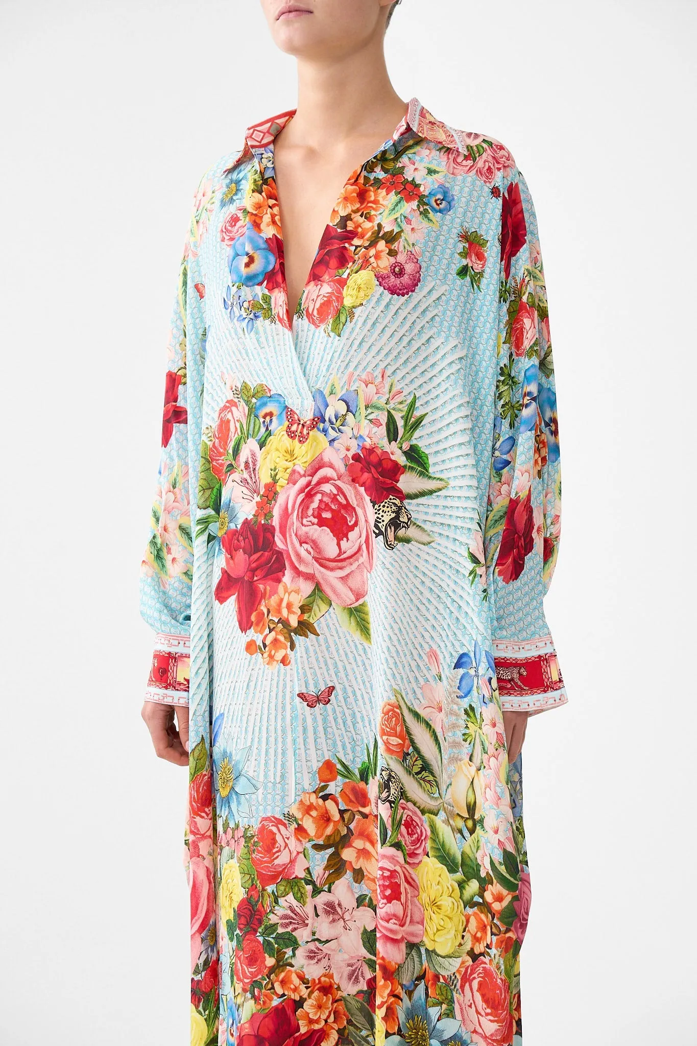 WING COLLAR KAFTAN PAPERS AND CURIOUS CAPERS sold by Camilla product image thumbnail 5