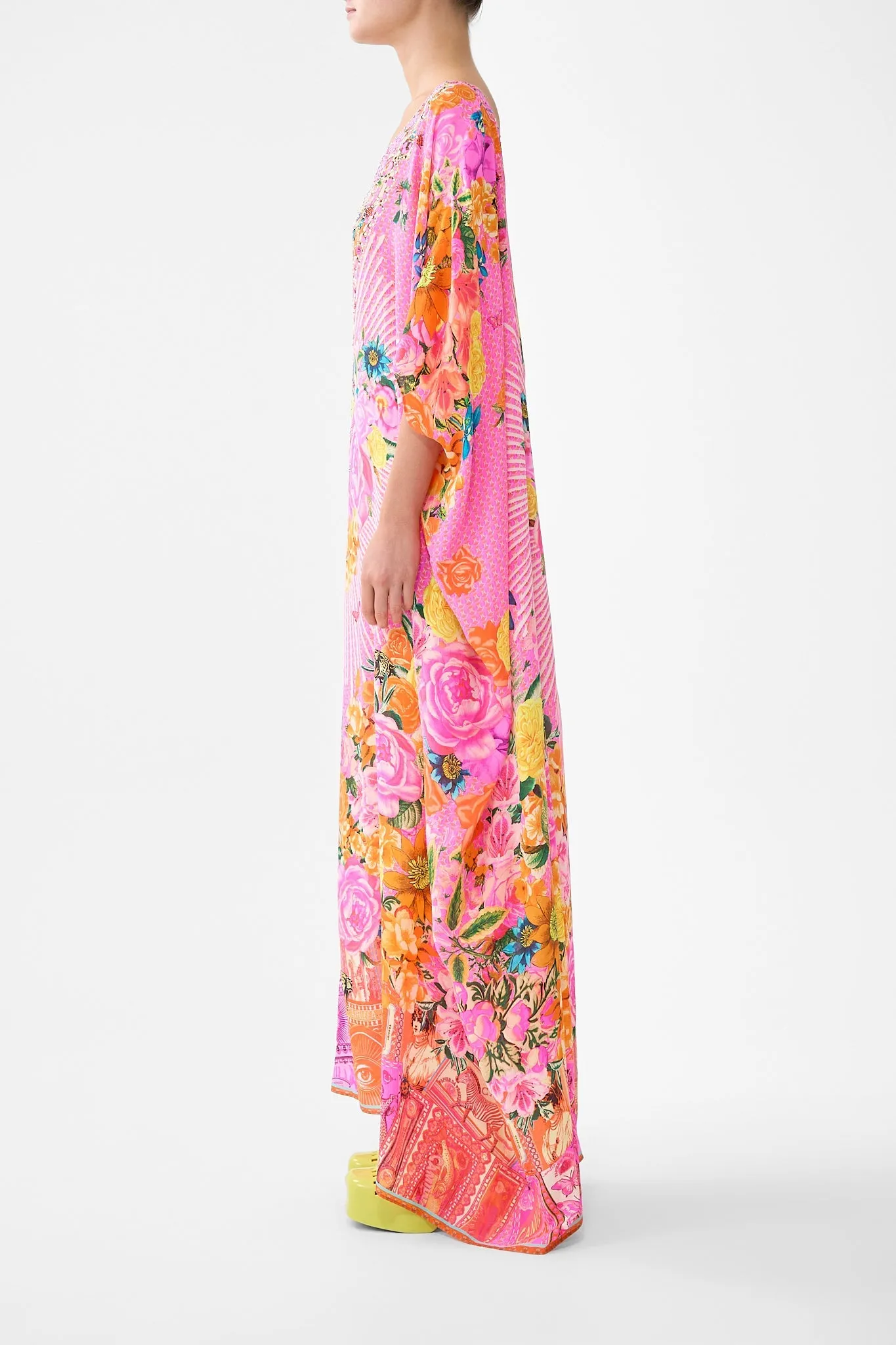 ROUND NECK KAFTAN ILLUSTRATION NATION sold by Camilla product image thumbnail 3