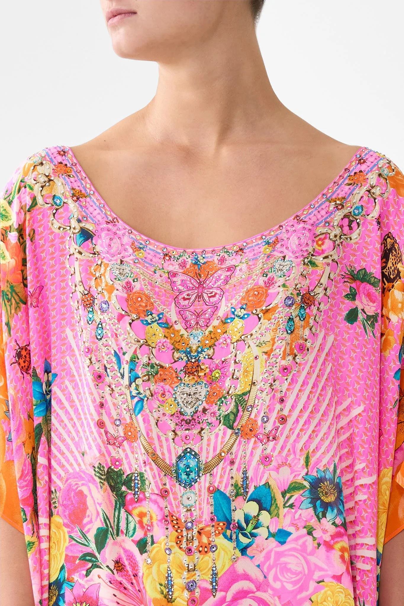 ROUND NECK KAFTAN ILLUSTRATION NATION sold by Camilla product image thumbnail 5